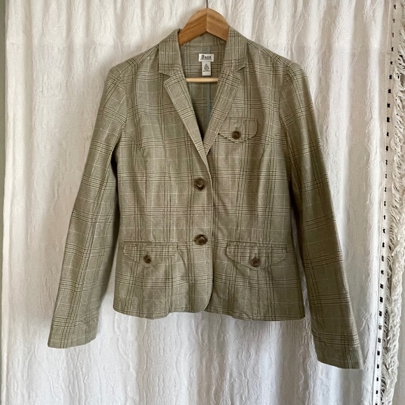 Bass Light Plaid Blazer - Picture 1 of 5